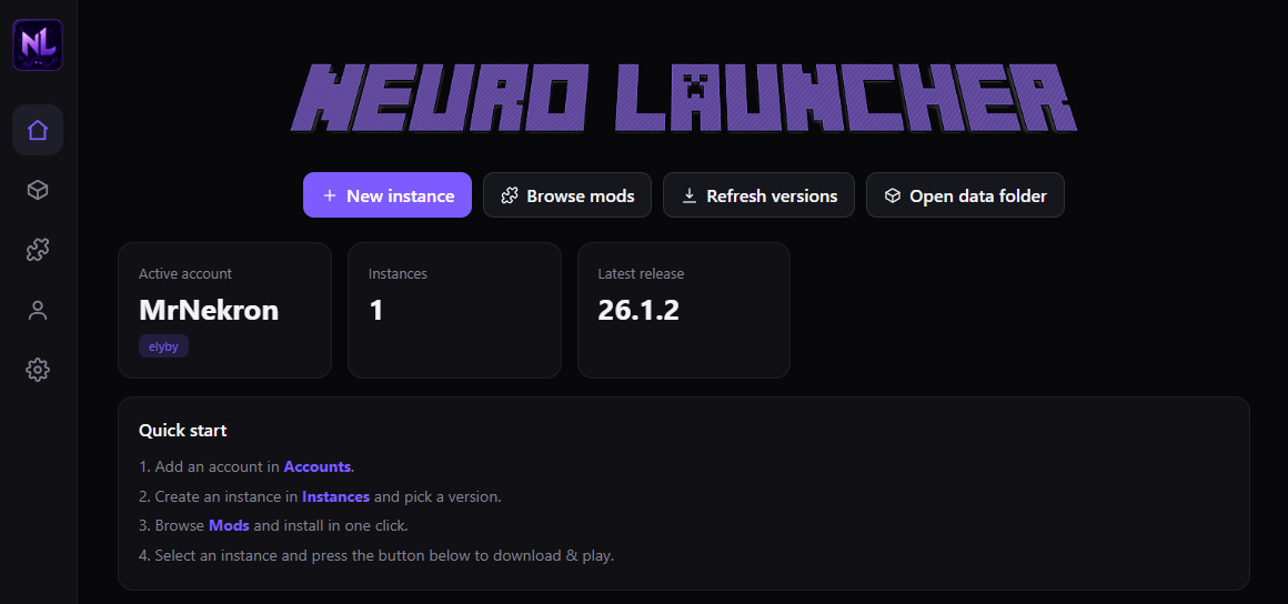 Neuro Launcher